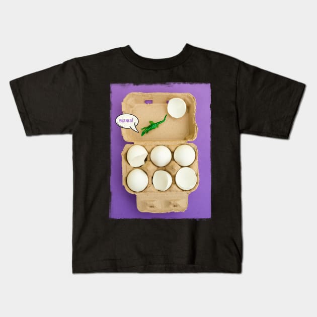 Half Dozen Dinosaurs Kids T-Shirt by SWON Design